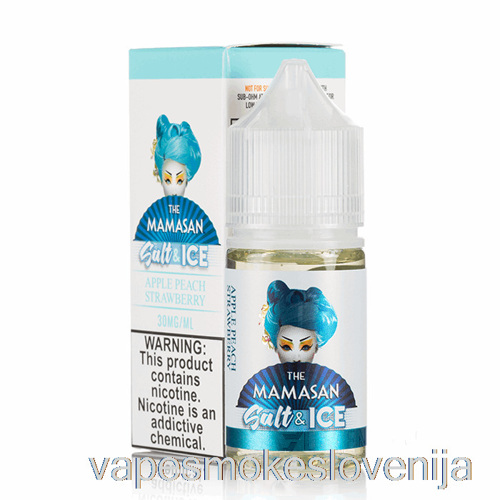 Vape Za Enkratno Uporabo Ice Asap Sol - E-tekočina Mamasan - 30ml 30mg